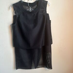 Trina Turk 2 Pc Mesh Skirt Set